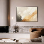 Abstract 330 Canvas Art 60 x 40 cm / Black