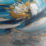 Floral 330 Canvas Art 60 x 40 cm / Black