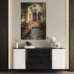 Landscape 330 Canvas Art 60 x 40 cm / Black