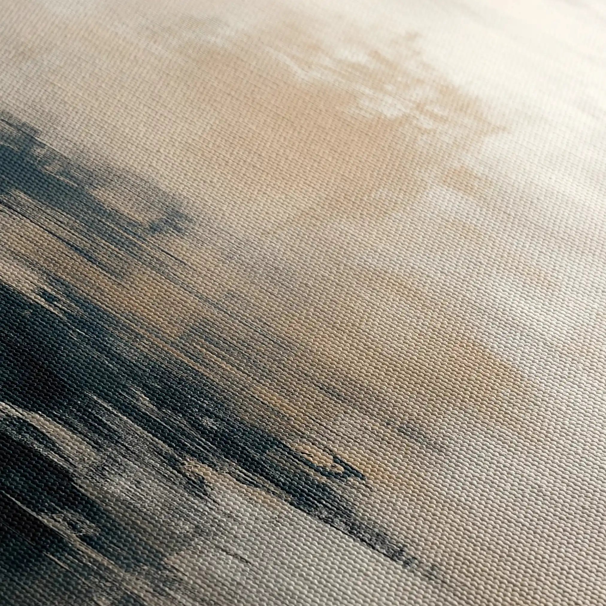 Abstract 332 Canvas Art 60 x 40 cm / Black