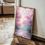 Landscape 332 Canvas Art 60 x 40 cm / Black