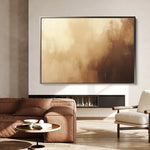 Abstract 333 Canvas Art 60 x 40 cm / Black