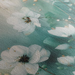 Floral 333 Canvas Art 60 x 40 cm / Black