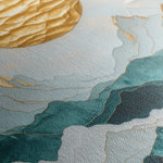 Landscape 333 Canvas Art 60 x 40 cm / Black