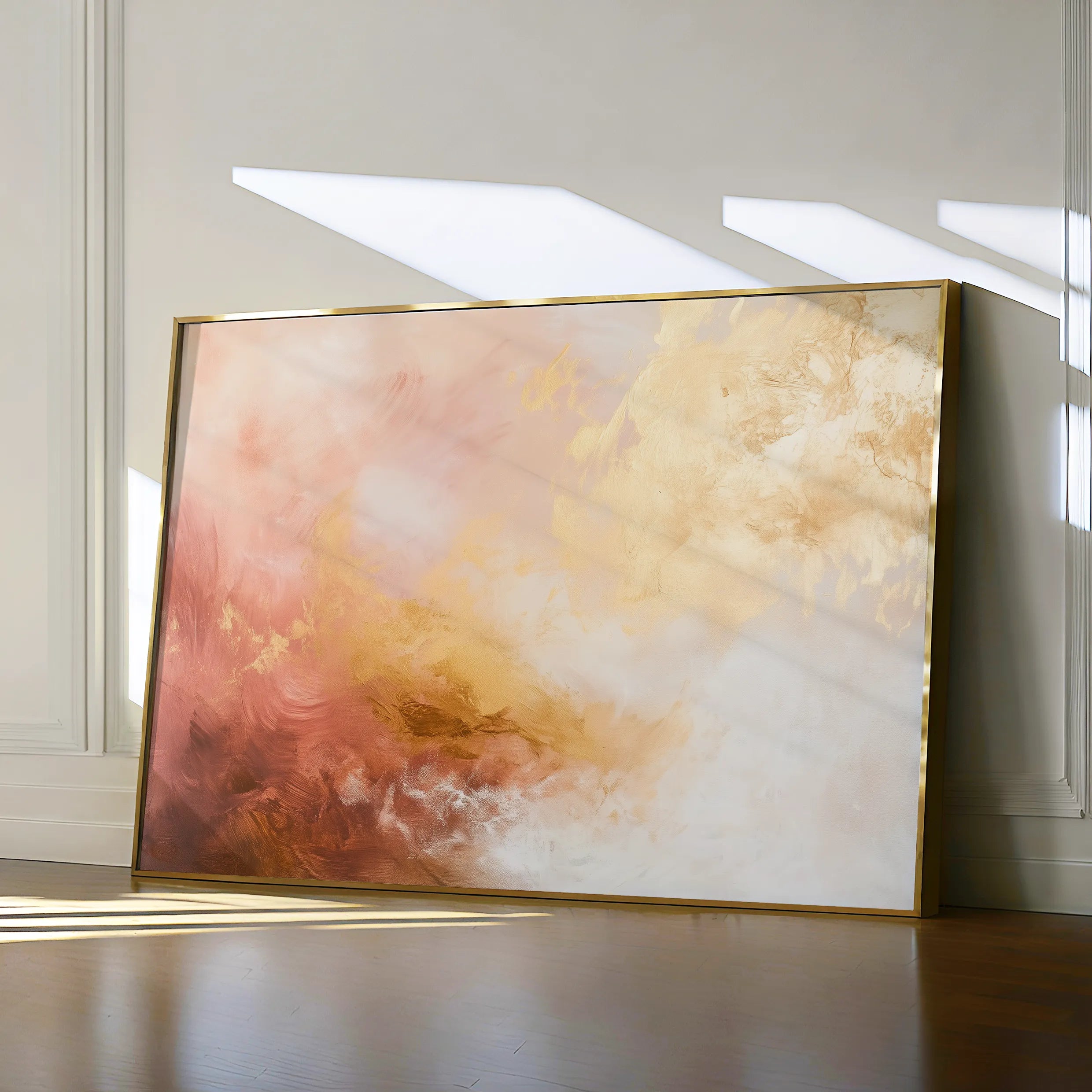 Abstract 334 Canvas Art 60 x 40 cm / Black
