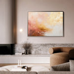 Abstract 334 Canvas Art 60 x 40 cm / Black