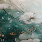 Floral 334 Canvas Art 60 x 40 cm / Black