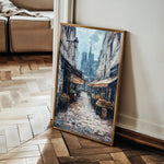 Landscape 334 Canvas Art 60 x 40 cm / Black