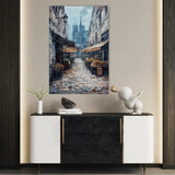 Landscape 334 Canvas Art 60 x 40 cm / Black
