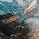 Landscape 334 Canvas Art 60 x 40 cm / Black