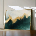 Abstract 335 Canvas Art 60 x 40 cm / Black