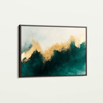 Abstract 335 Canvas Art 60 x 40 cm / Black