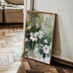 Floral 335 Canvas Art 60 x 40 cm / Black