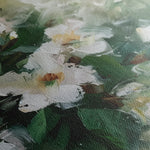 Floral 335 Canvas Art 60 x 40 cm / Black