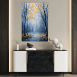 Landscape 335 Canvas Art 60 x 40 cm / Black