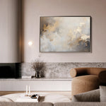 Abstract 336 Canvas Art 60 x 40 cm / Black