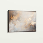 Abstract 336 Canvas Art 60 x 40 cm / Black