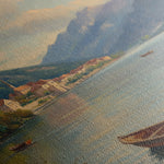 Landscape 336 Canvas Art 60 x 40 cm / Black