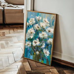 Floral 337 Canvas Art 60 x 40 cm / Black
