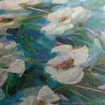 Floral 337 Canvas Art 60 x 40 cm / Black
