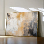 Abstract 338 Canvas Art 60 x 40 cm / Black
