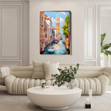 Landscape 338 Canvas Art 60 x 40 cm / Black