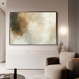Abstract 339 Canvas Art 60 x 40 cm / Black