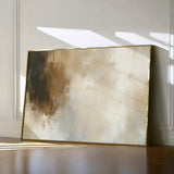 Abstract 339 Canvas Art 60 x 40 cm / Black