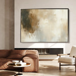 Abstract 339 Canvas Art 60 x 40 cm / Black
