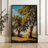 Landscape 339 Canvas Art 60 x 40 cm / Black