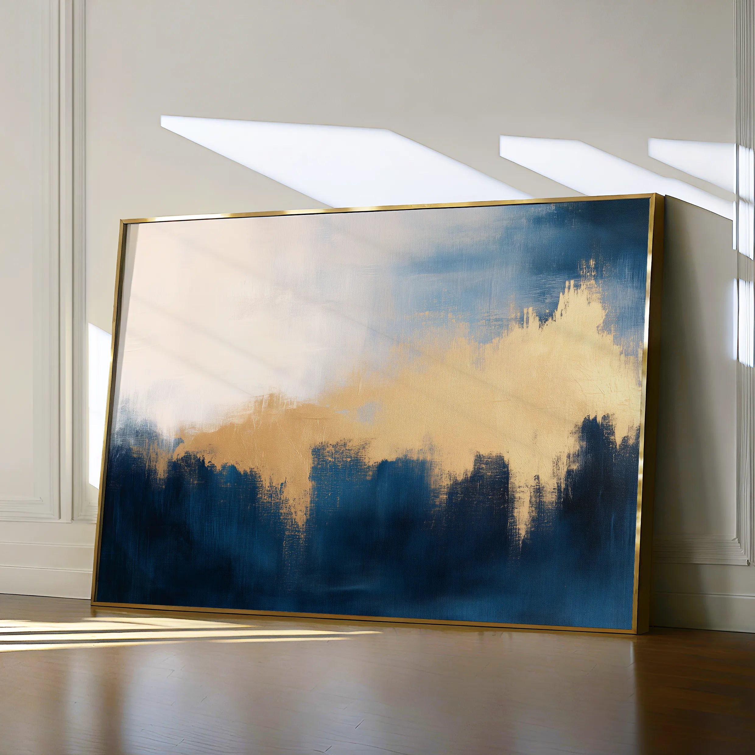 Abstract 340 Canvas Art 60 x 40 cm / Black