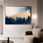 Abstract 340 Canvas Art 60 x 40 cm / Black