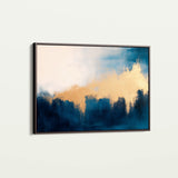 Abstract 340 Canvas Art 60 x 40 cm / Black