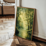 Landscape 340 Canvas Art 60 x 40 cm / Black