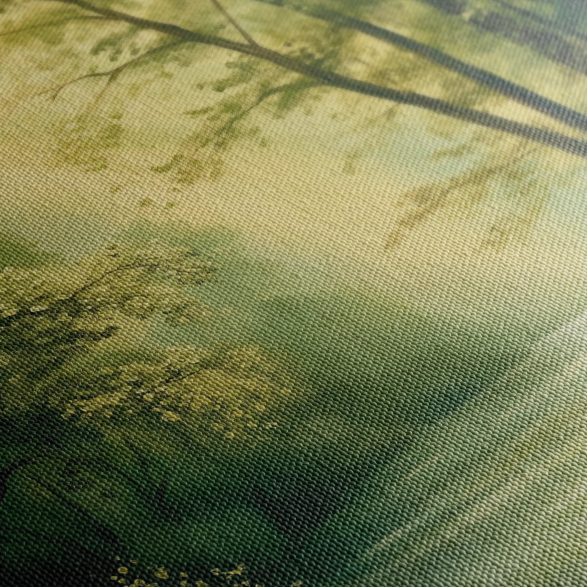 Landscape 340 Canvas Art 60 x 40 cm / Black