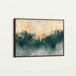 Abstract 341 Canvas Art 60 x 40 cm / Black