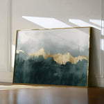Abstract 343 Canvas Art 60 x 40 cm / Black