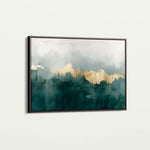 Abstract 343 Canvas Art 60 x 40 cm / Black