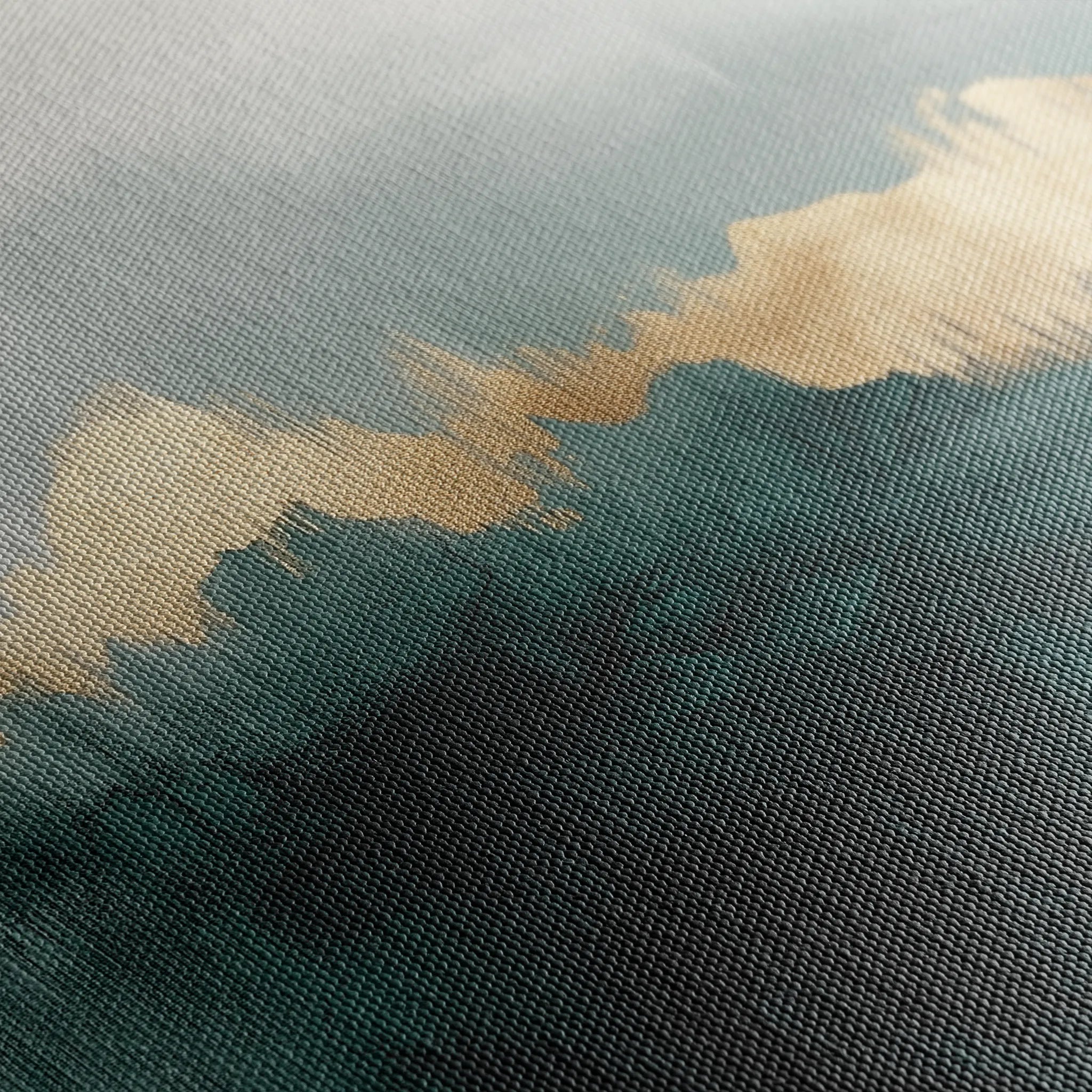 Abstract 343 Canvas Art 60 x 40 cm / Black
