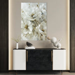 Floral 343 Canvas Art 60 x 40 cm / Black