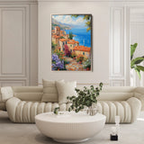 Landscape 343 Canvas Art 60 x 40 cm / Black