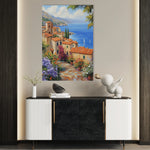 Landscape 343 Canvas Art 60 x 40 cm / Black