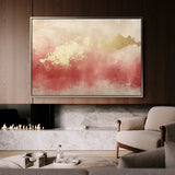 Abstract 344 Canvas Art 60 x 40 cm / Black
