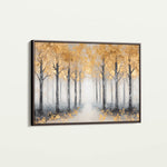 Landscape 344 Canvas Art 60 x 40 cm / Black