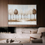 Landscape 346 Canvas Art 60 x 40 cm / Black