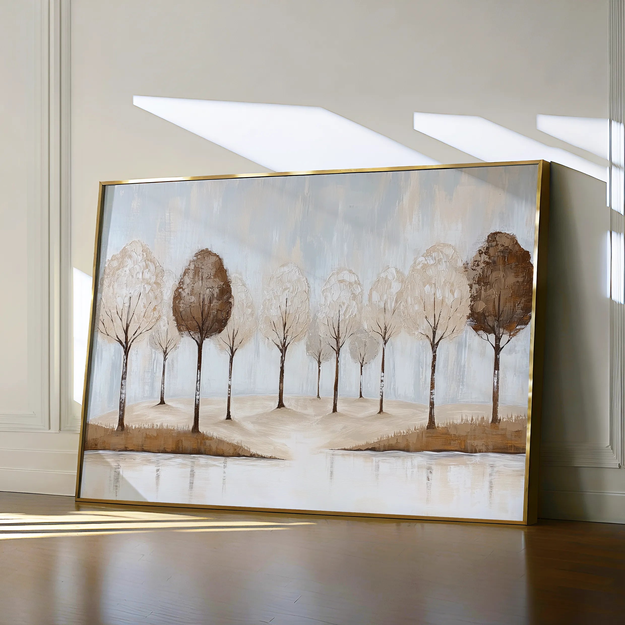 Landscape 346 Canvas Art 60 x 40 cm / Black