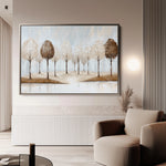 Landscape 346 Canvas Art 60 x 40 cm / Black