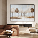 Landscape 346 Canvas Art 60 x 40 cm / Black