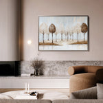 Landscape 346 Canvas Art 60 x 40 cm / Black