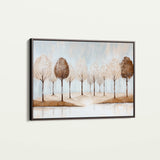 Landscape 346 Canvas Art 60 x 40 cm / Black